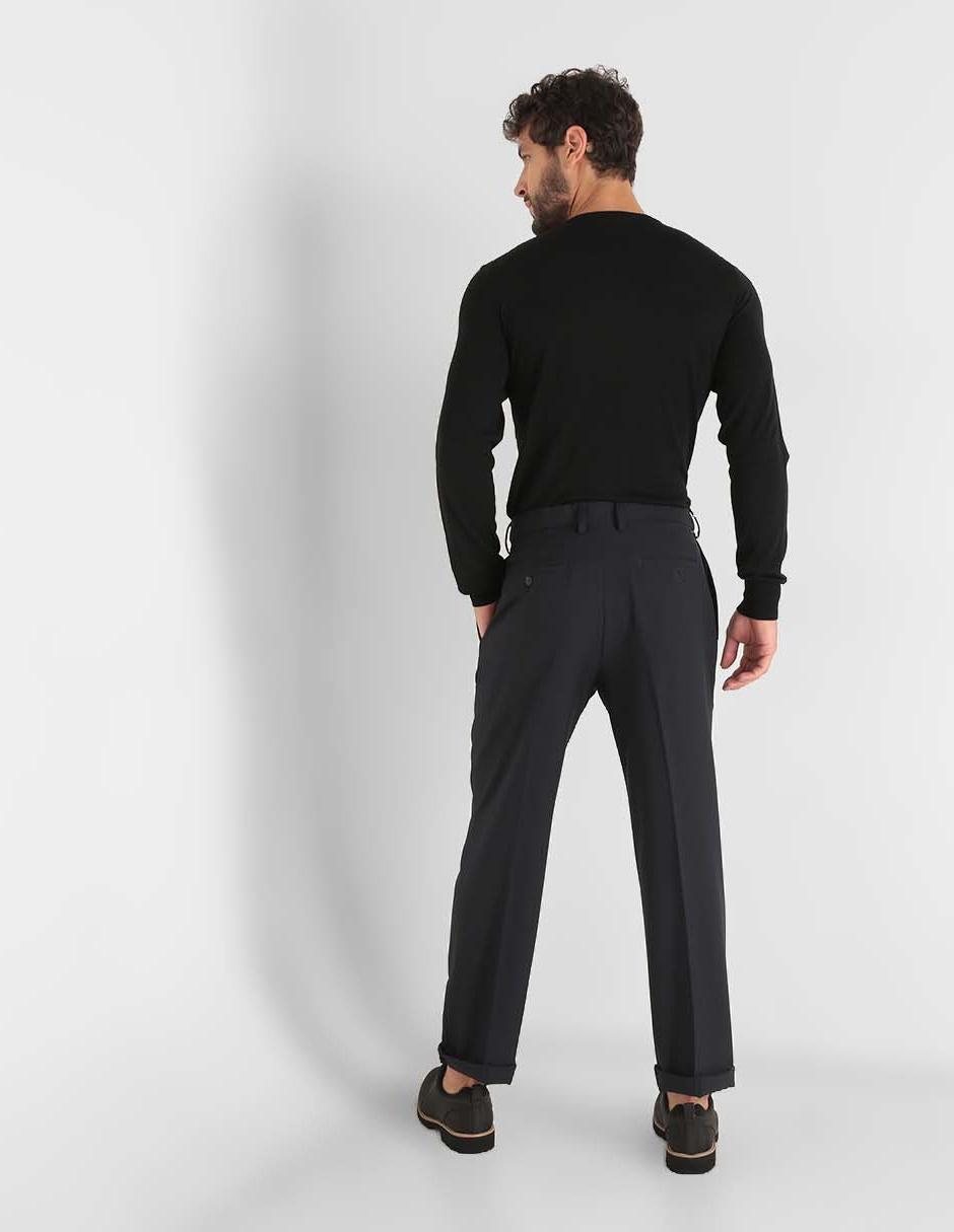 Pantalón de vestir regular para hombre 5