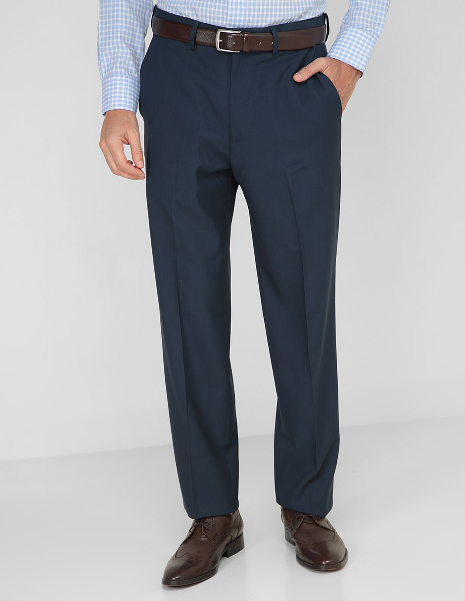Pantalón de vestir straight para hombre Pantalón de vestir straight para hombre