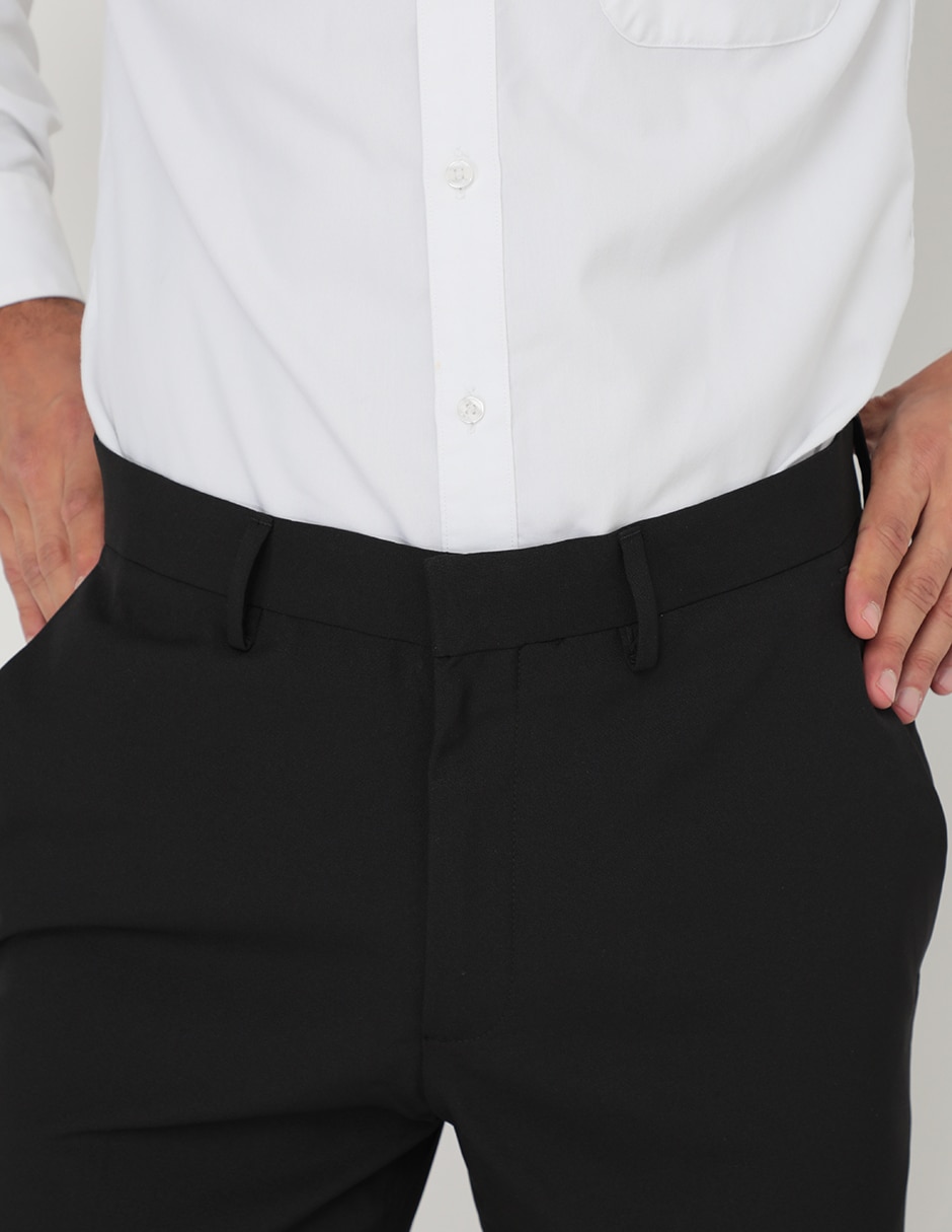 Pantalón de vestir recto para hombre 2