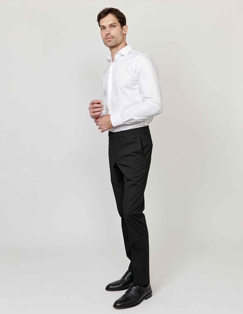 Pantalón de vestir straight para hombre 4