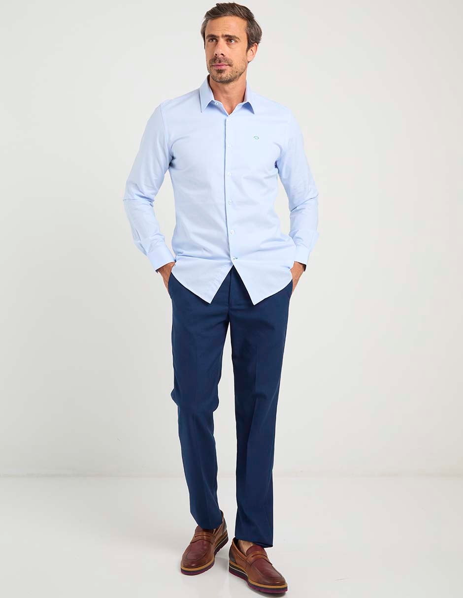 Pantalón de vestir regular para hombre