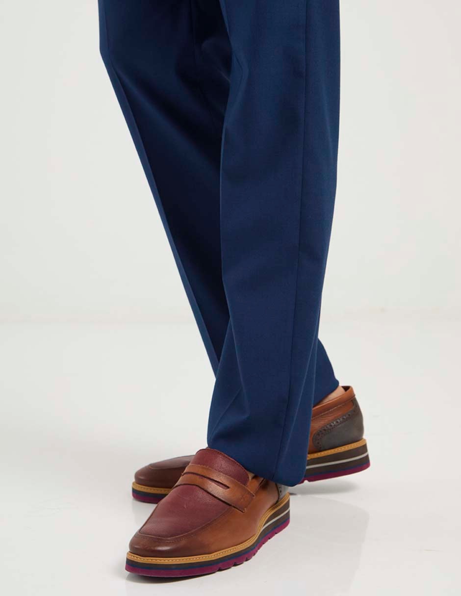 Pantalón de vestir regular para hombre 2