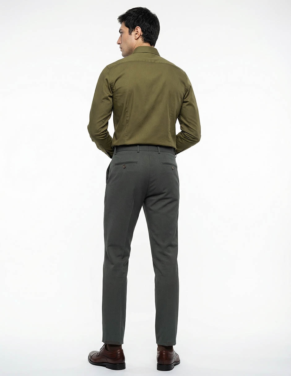 Pantalón de vestir slim para hombre 6