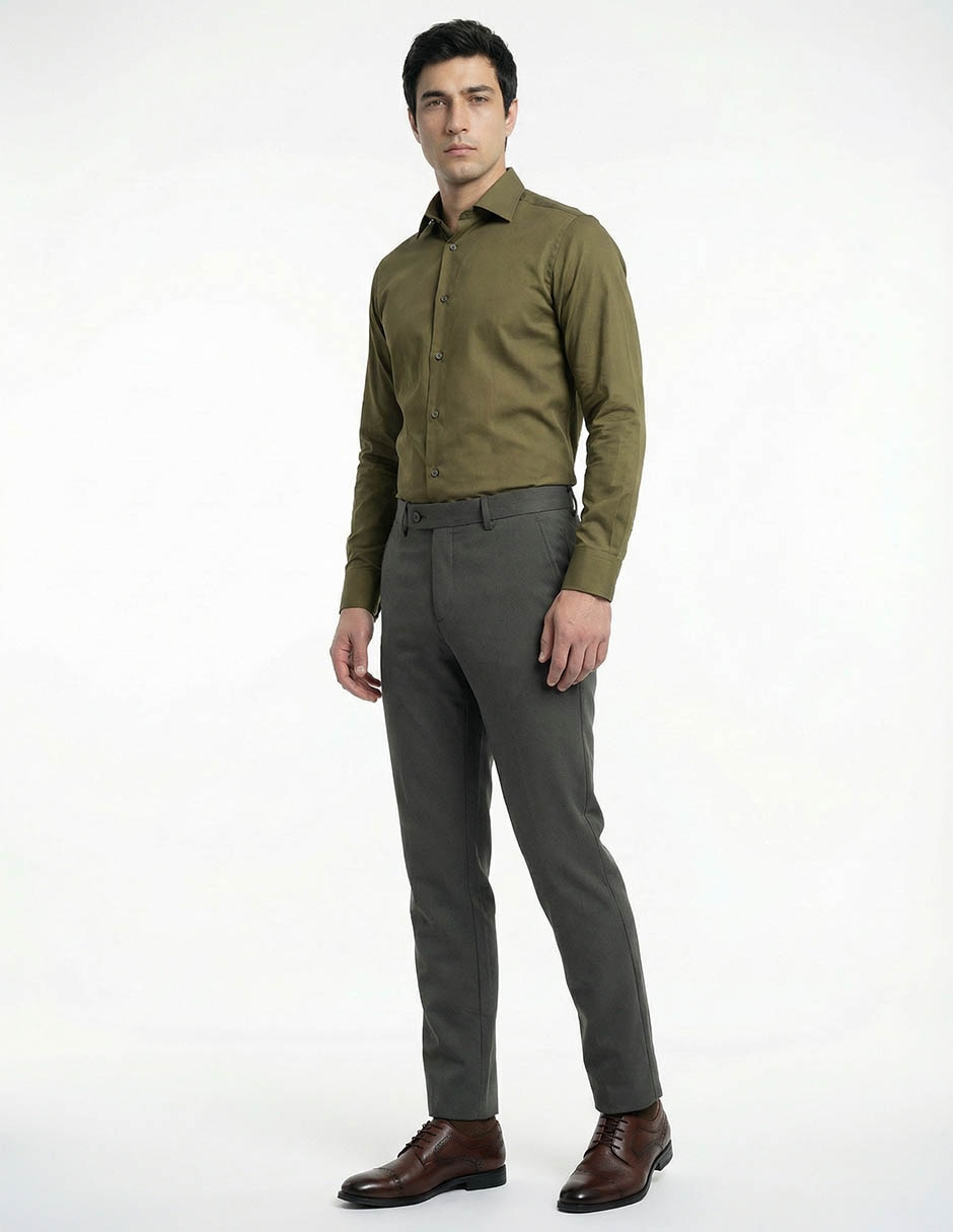 Pantalón de vestir slim para hombre 7