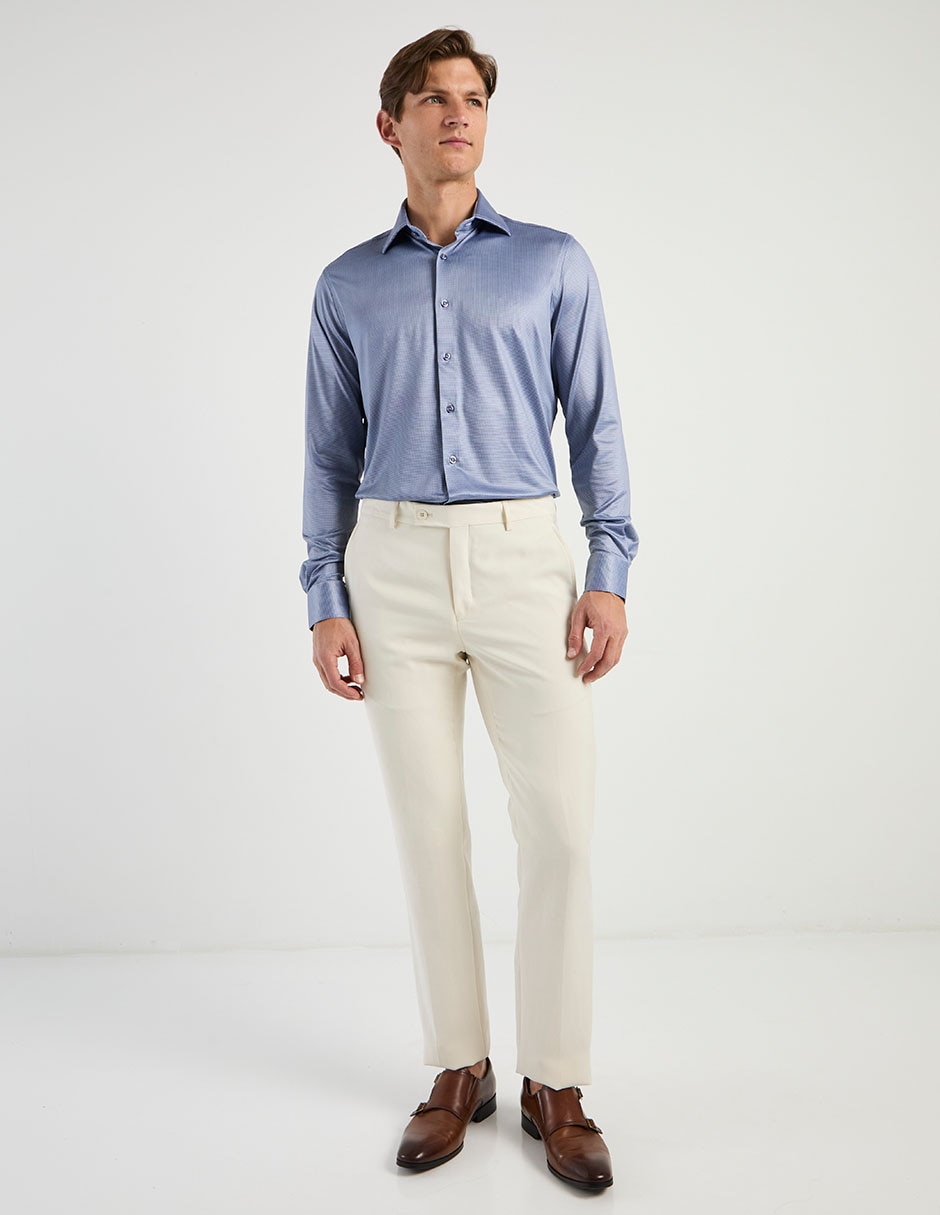 Pantalón de vestir slim para hombre 4