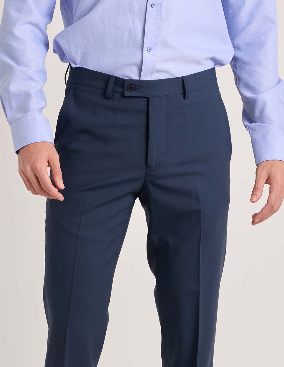 Pantalón de vestir slim de lana para hombre 5