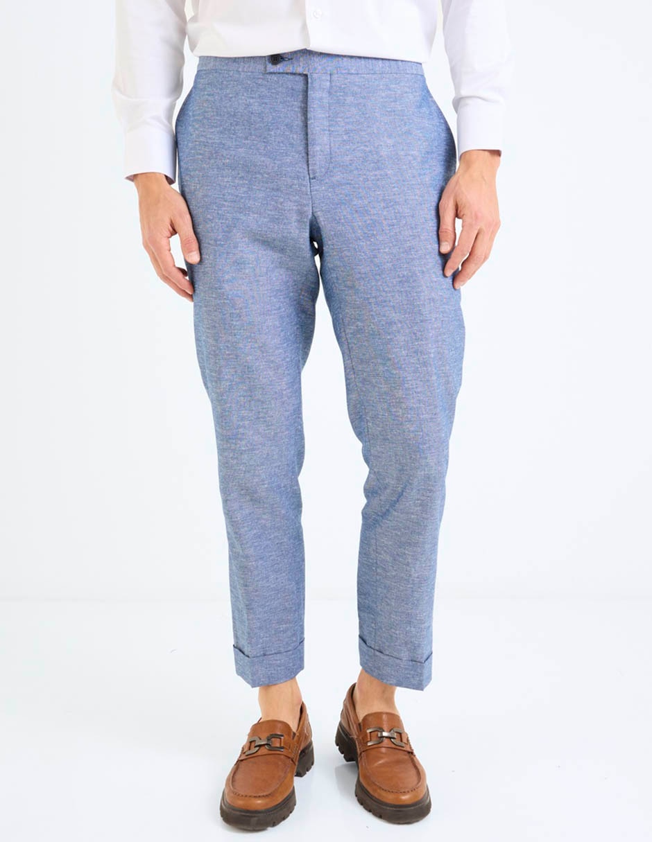 Pantalón business casual chino slim para hombre 1