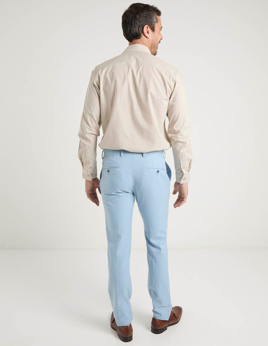 Pantalón de vestir slim para hombre 6