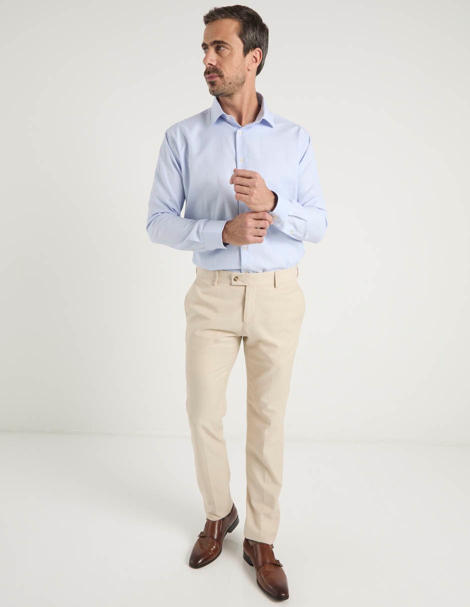 Pantalón de vestir regular para hombre Pantalón de vestir regular para hombre