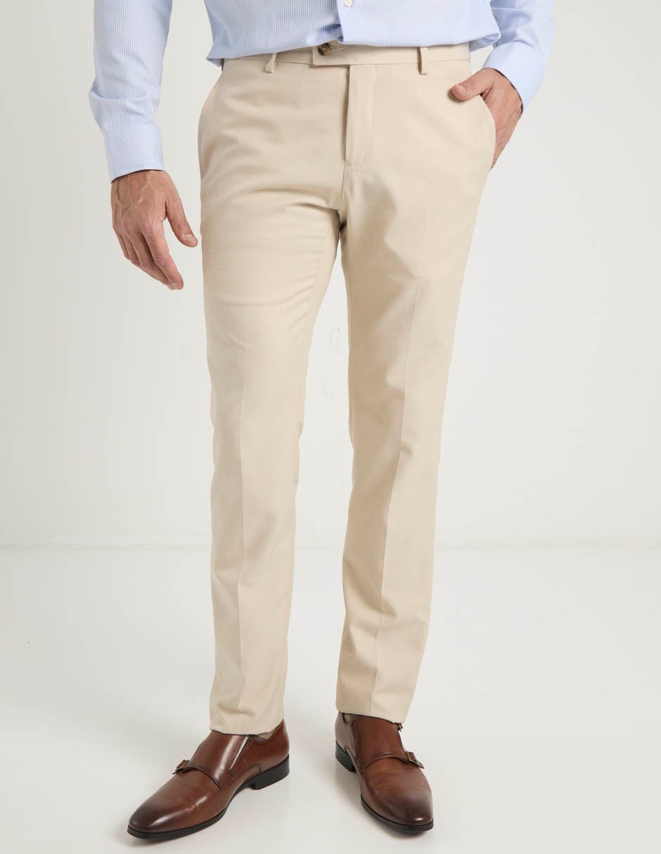 Pantalón de vestir regular para hombre 5