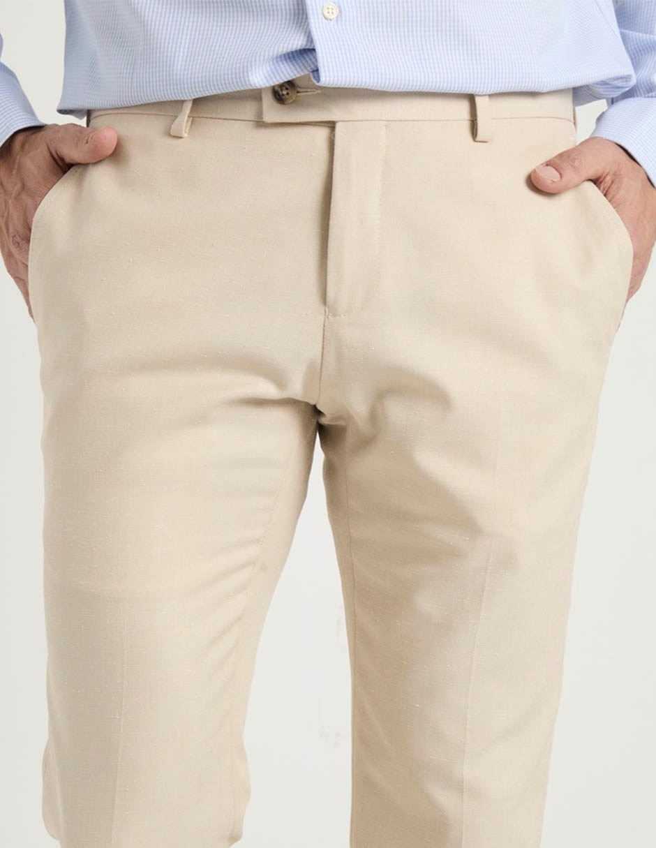 Pantalón de vestir regular para hombre 3