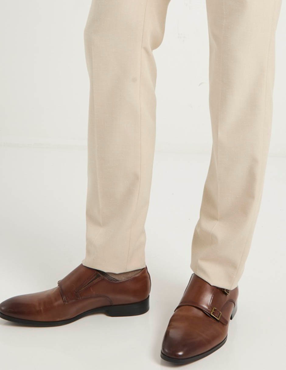 Pantalón de vestir regular para hombre 2
