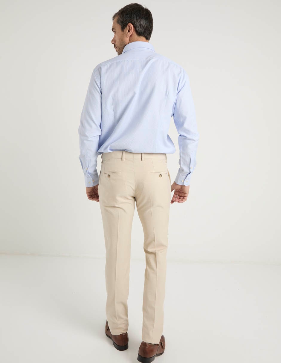 Pantalón de vestir regular para hombre 6