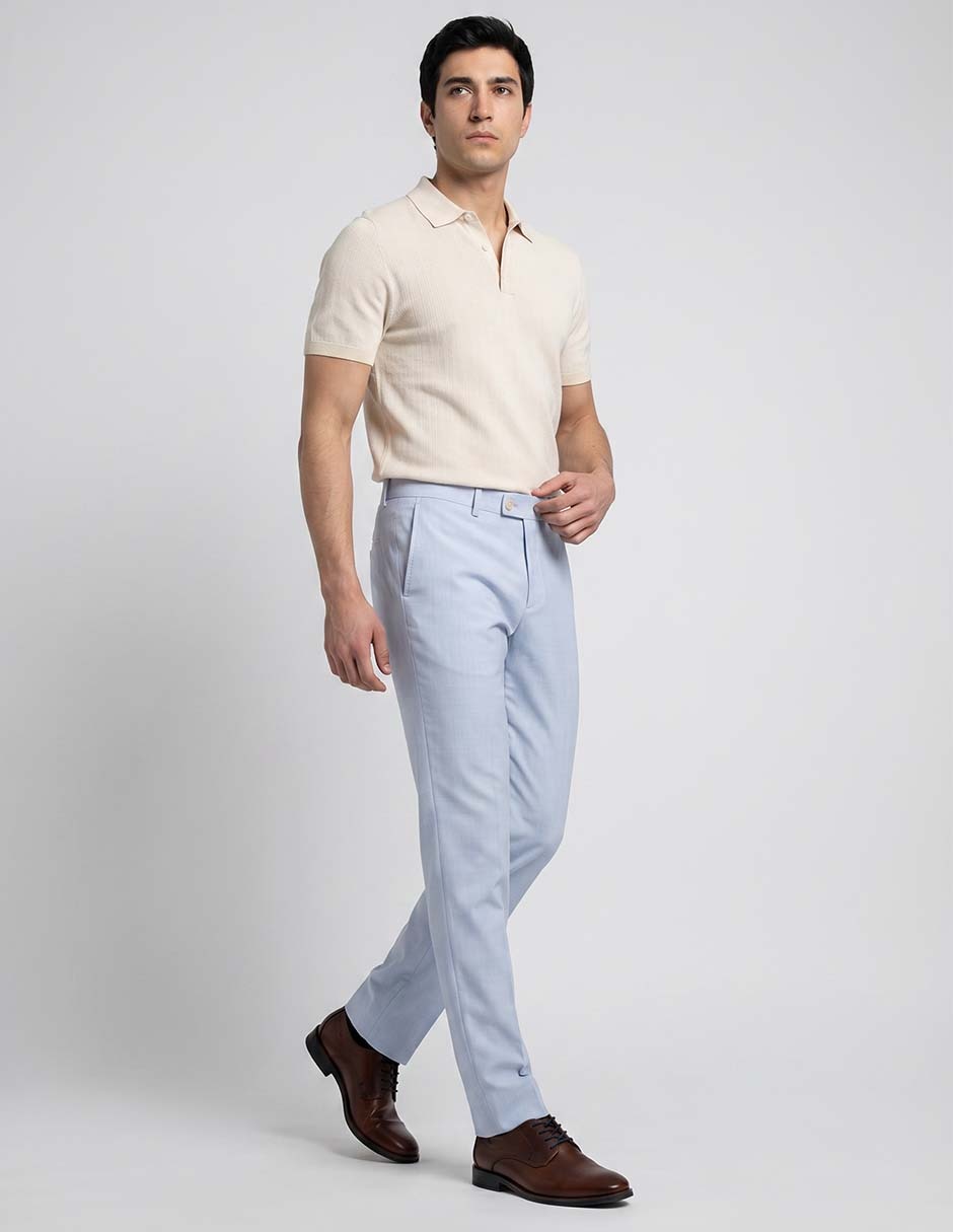 Pantalón de vestir slim para hombre 4