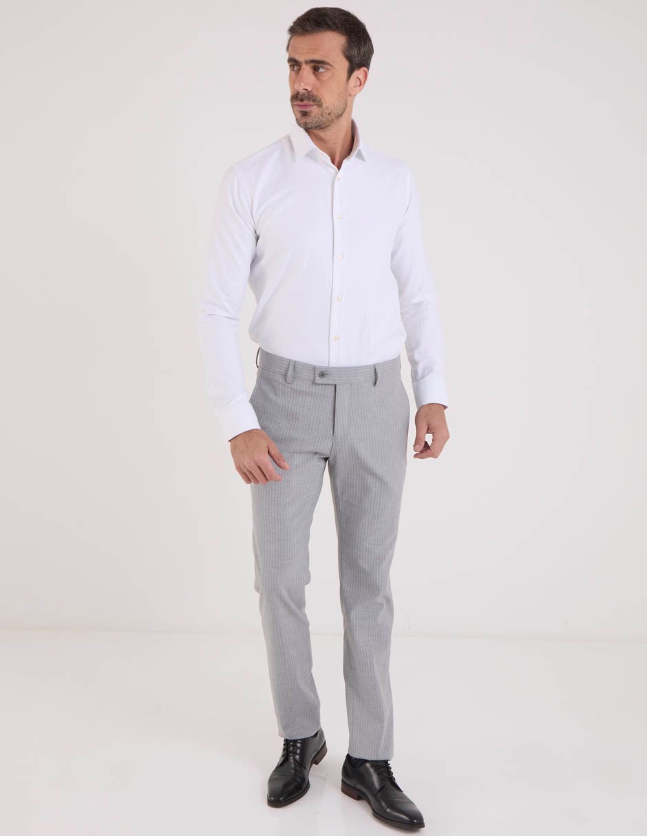 Pantalón de vestir slim para hombre 7