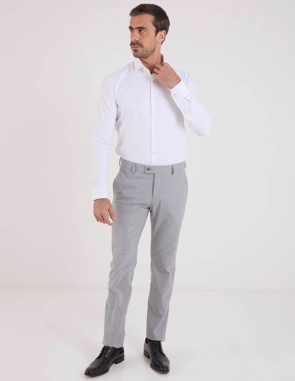 Pantalón de vestir slim para hombre 8