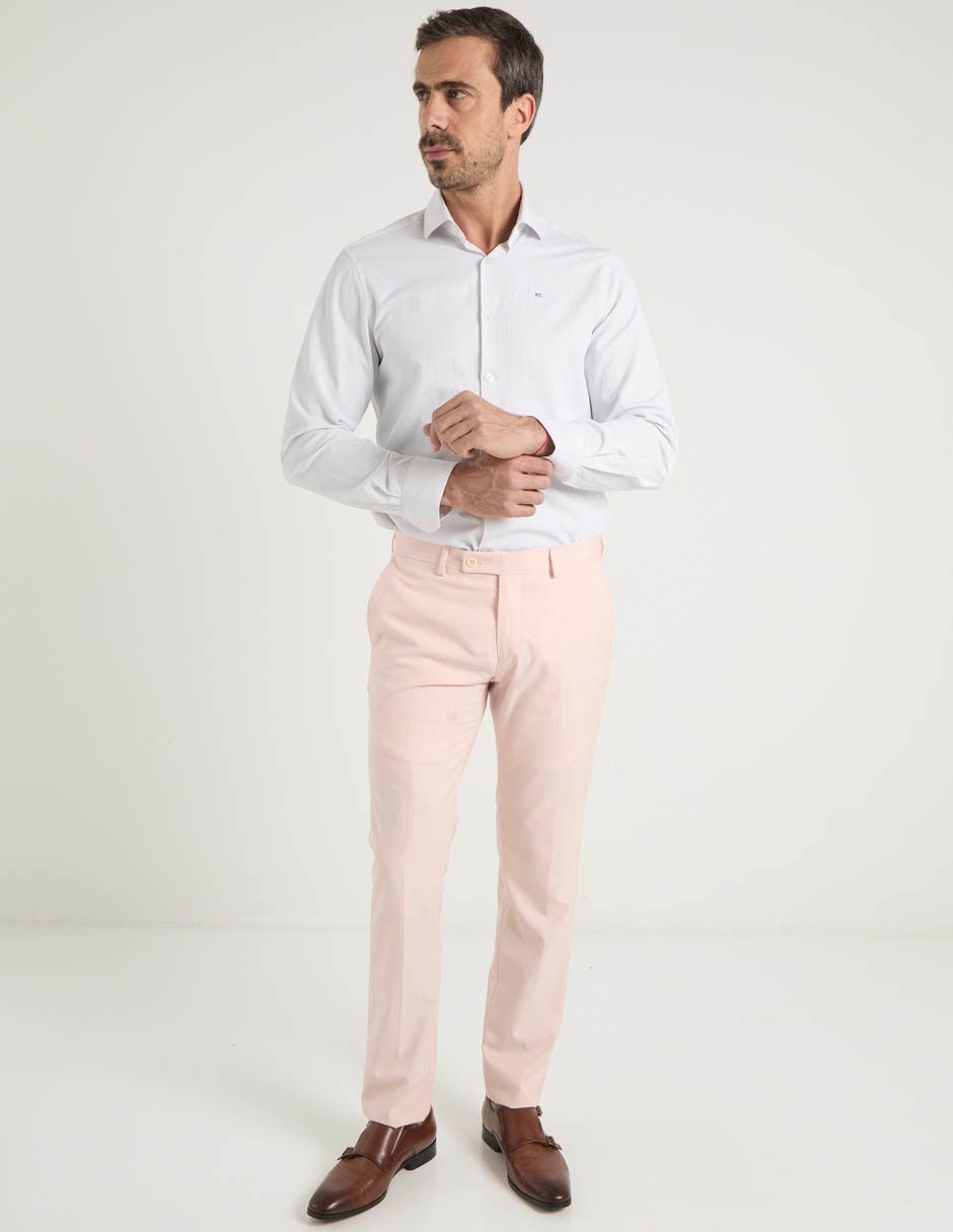 Pantalón de vestir slim para hombre Pantalón de vestir slim para hombre