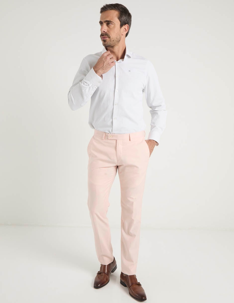 Pantalón de vestir slim para hombre 4