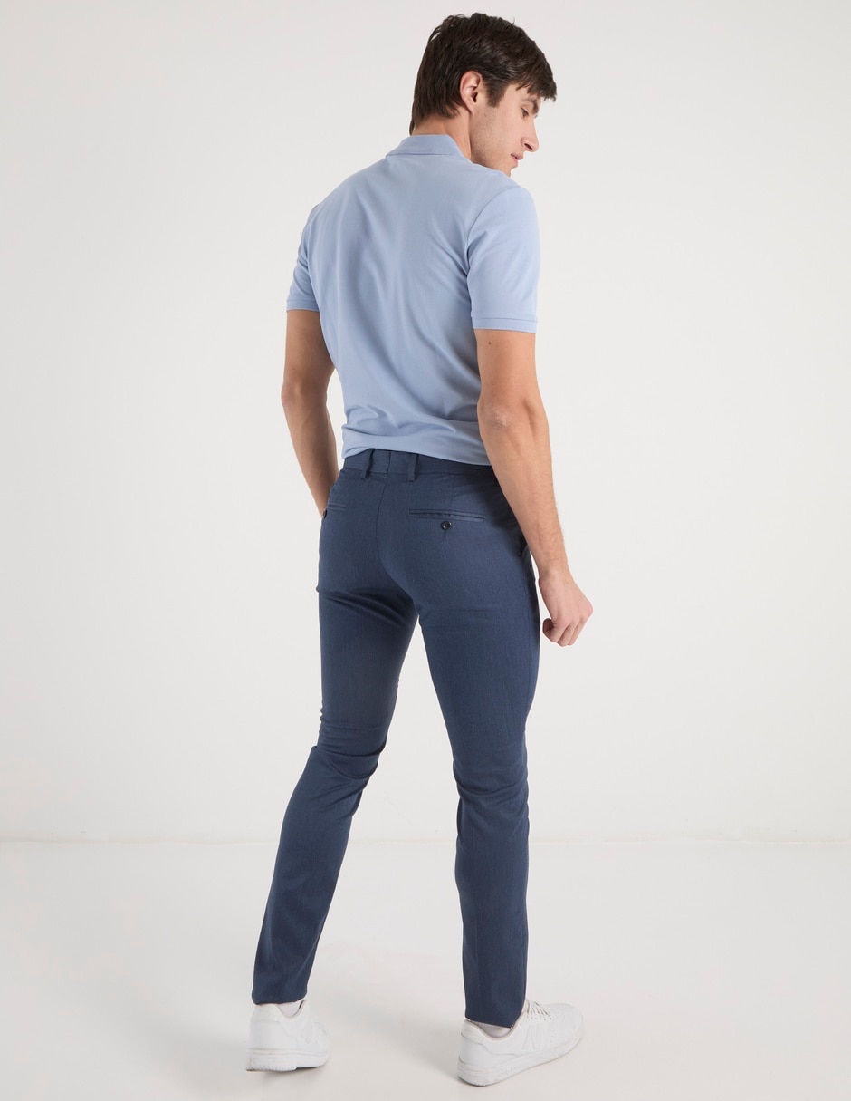 Pantalón de vestir skinny para hombre 9