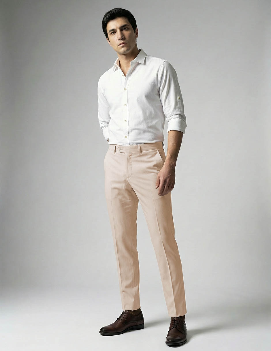 Pantalón de vestir slim para hombre 8