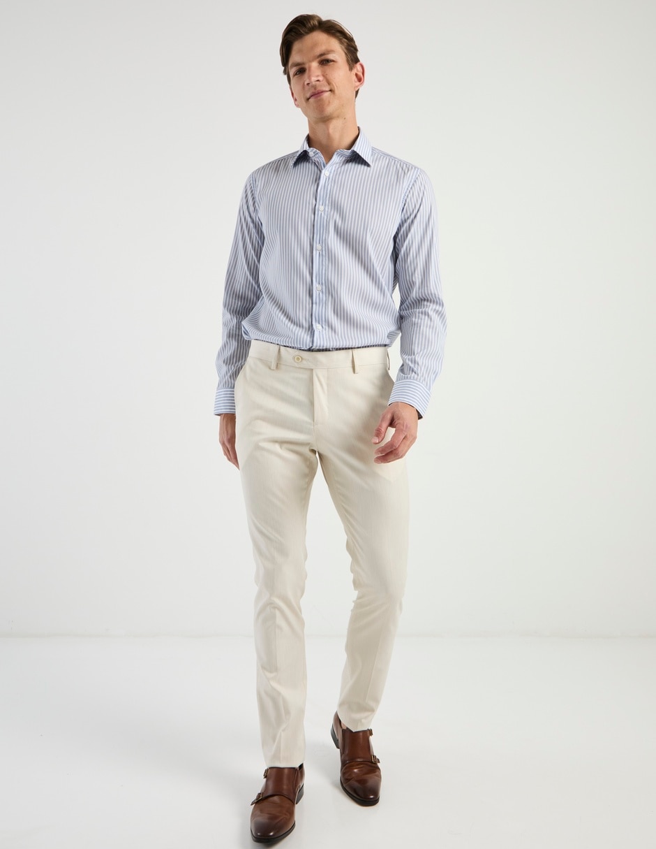 Pantalón de vestir slim para hombre 5