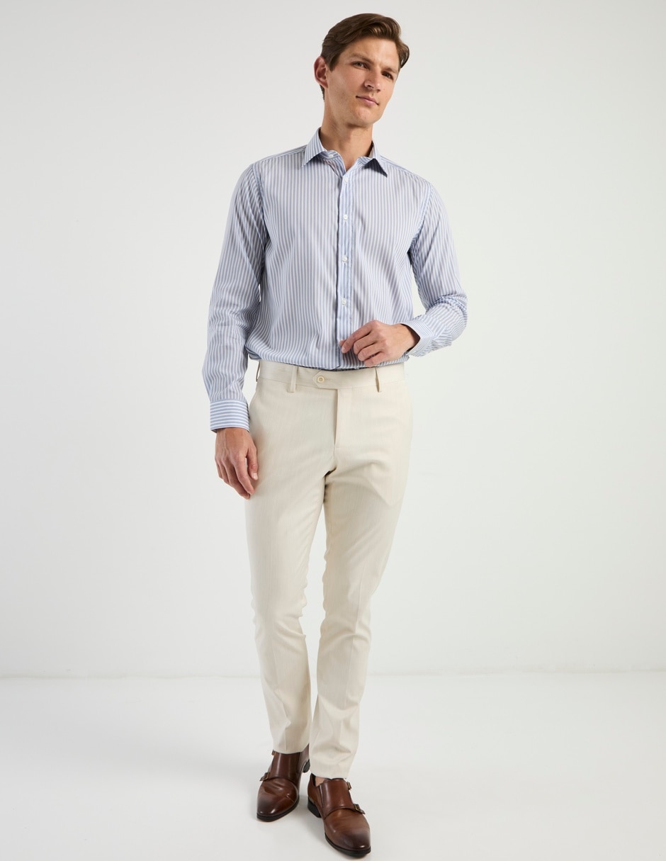 Pantalón de vestir slim para hombre 4