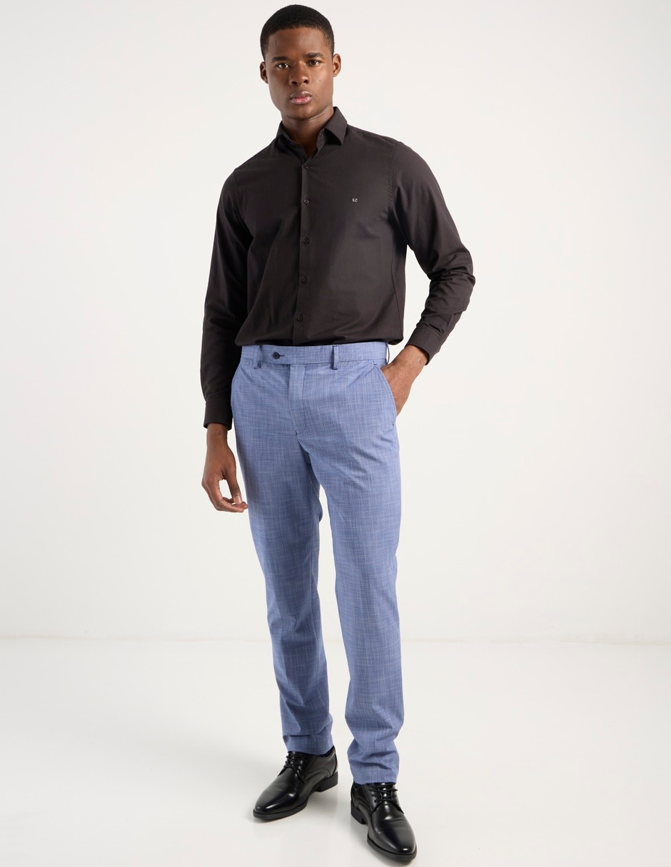 Pantalón de vestir slim para hombre 8