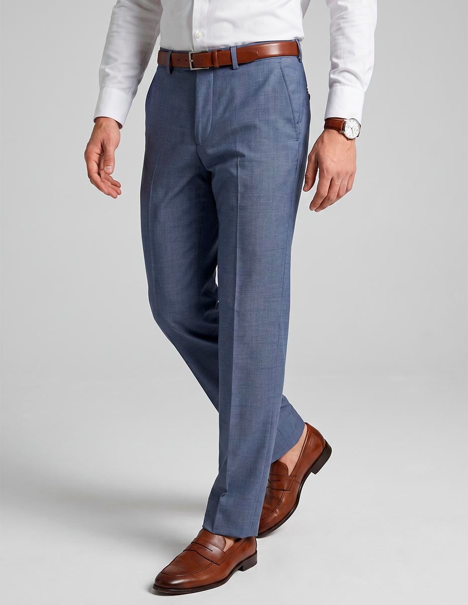 Pantalón de vestir slim para hombre Pantalón de vestir slim para hombre