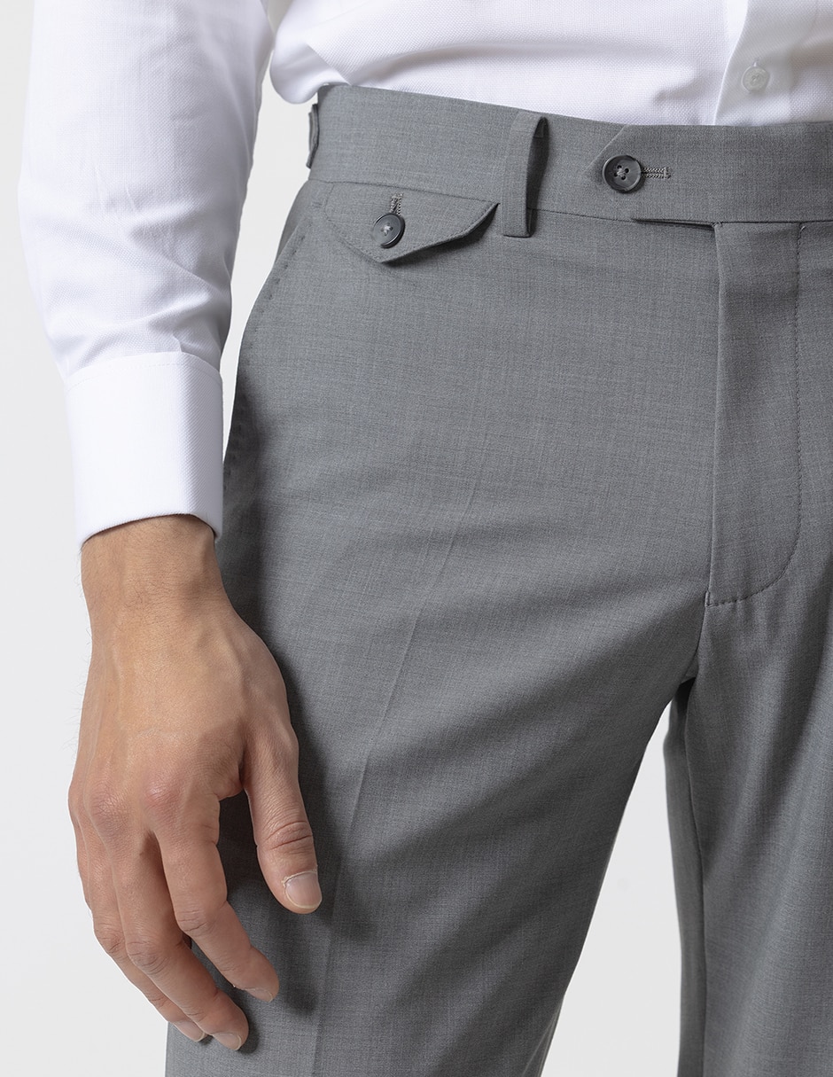 Pantalón formal de vestir slim para hombre 3