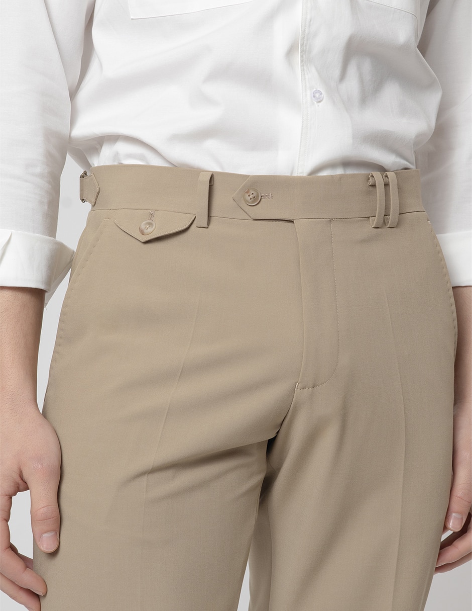 Pantalón de vestir recto para hombre 3