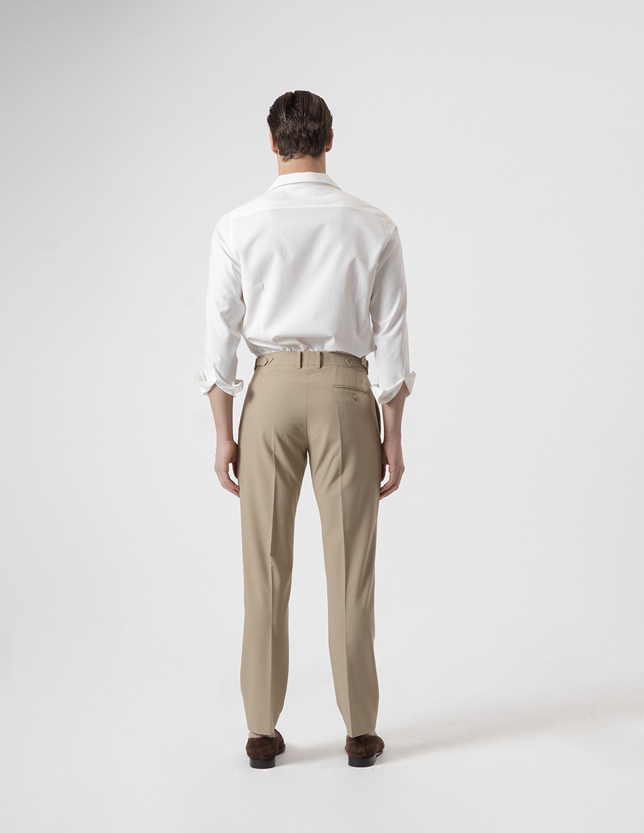Pantalón de vestir recto para hombre 2