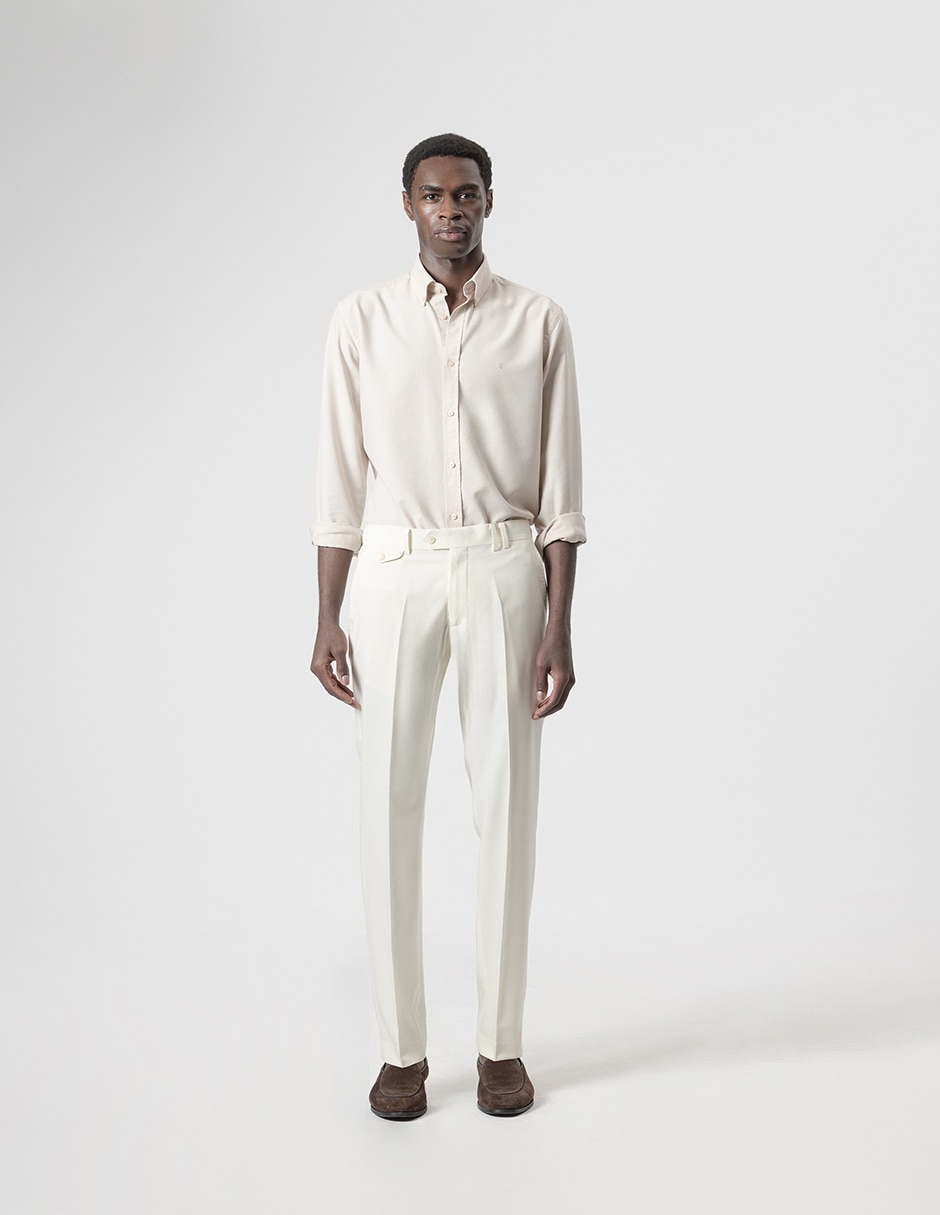 Pantalón de vestir slim para hombre 4