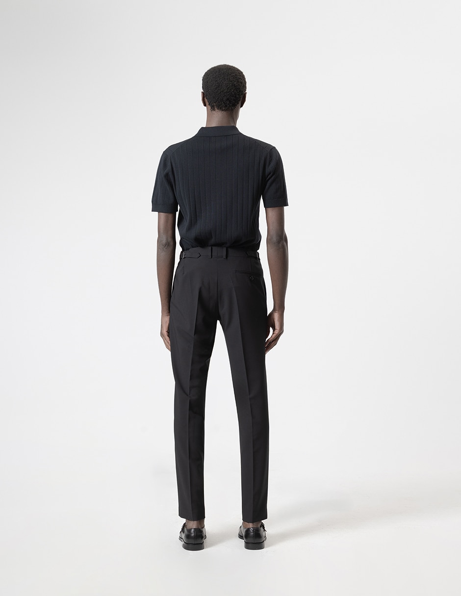 Pantalón Formal De Vestir Slim Puroego Para Hombre