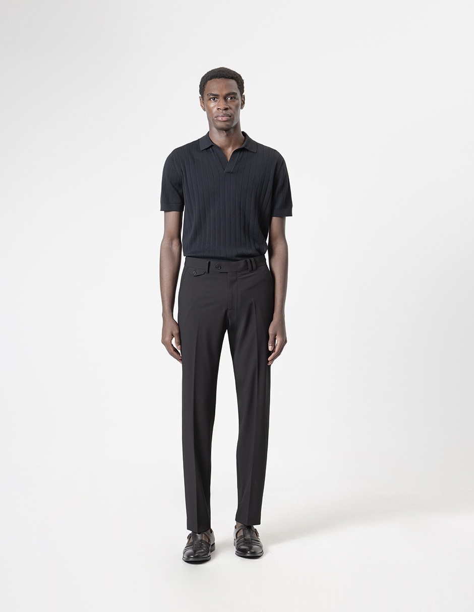 Pantalón Formal De Vestir Slim Puroego Para Hombre