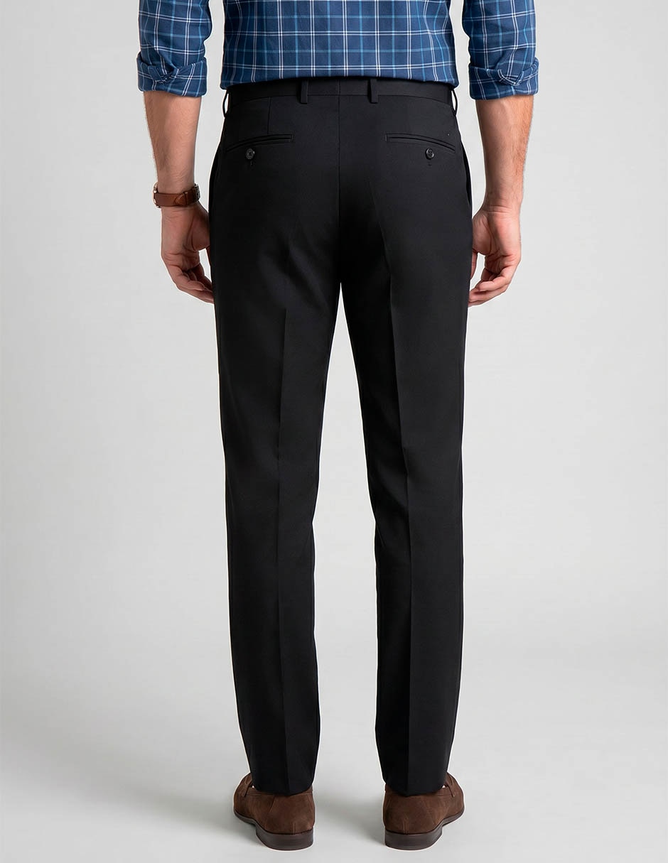 Pantalón de vestir regular para hombre 3
