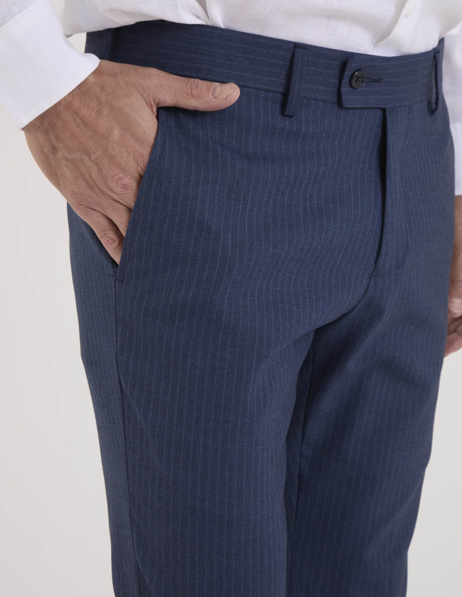 Pantalón de vestir regular para hombre 9