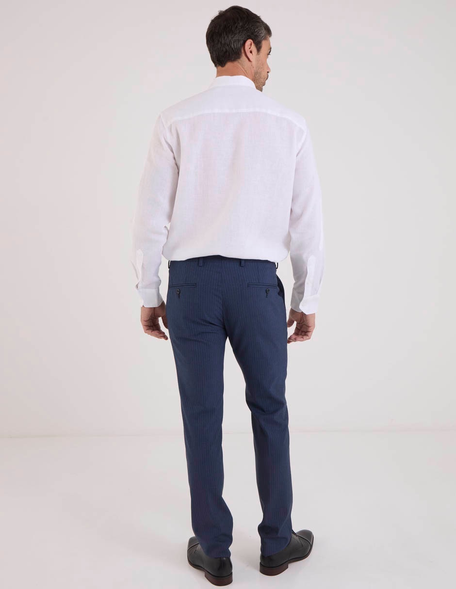 Pantalón de vestir regular para hombre 11