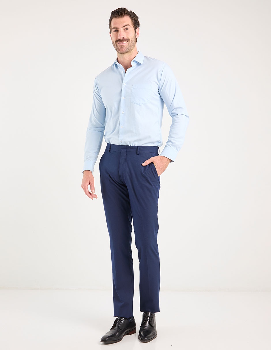 Pantalón de vestir slim para hombre 7