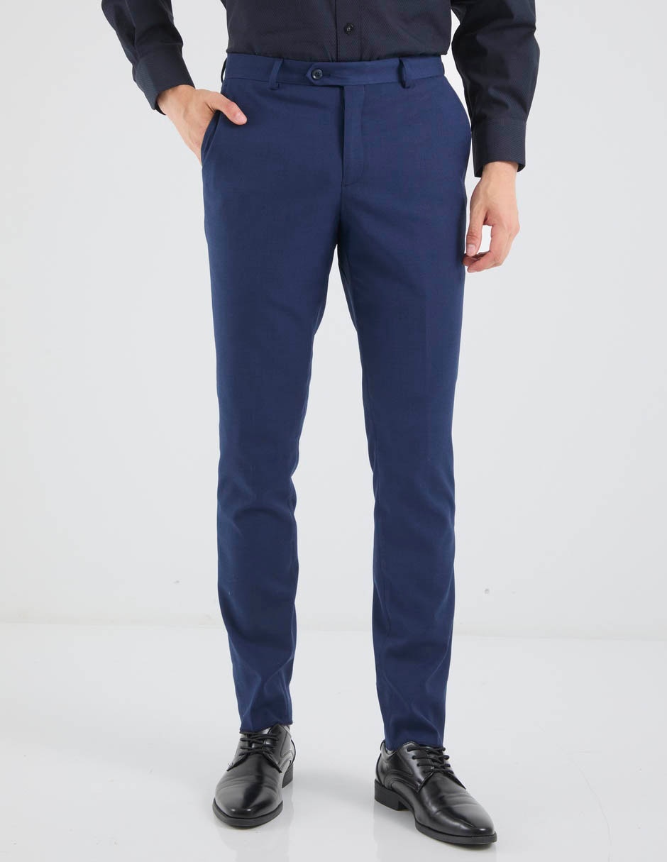 Pantalón de vestir slim para hombre Pantalón de vestir slim para hombre