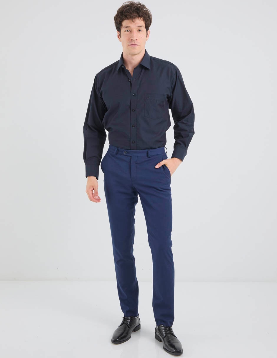 Pantalón de vestir slim para hombre 6
