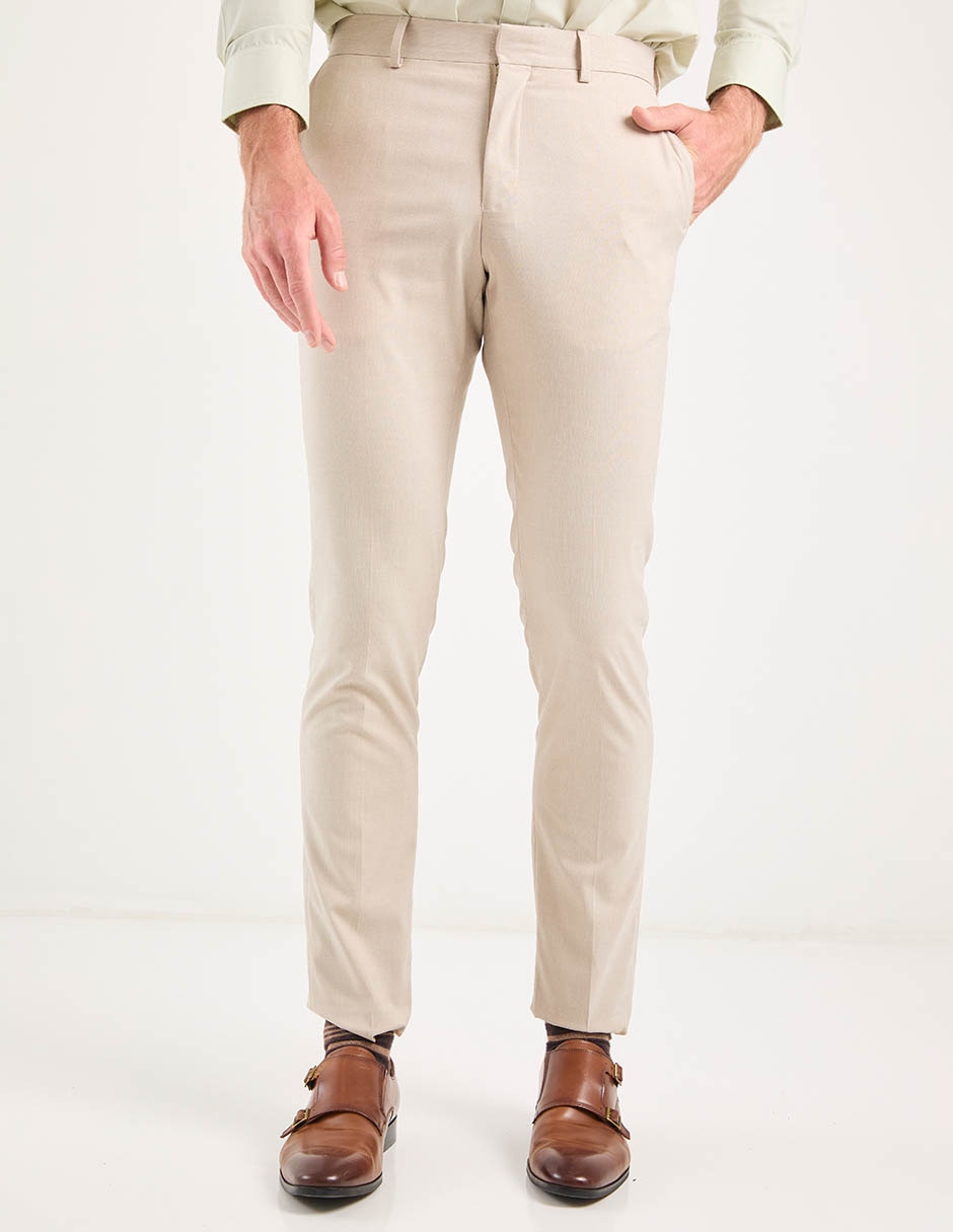 Pantalón de vestir slim para hombre 1