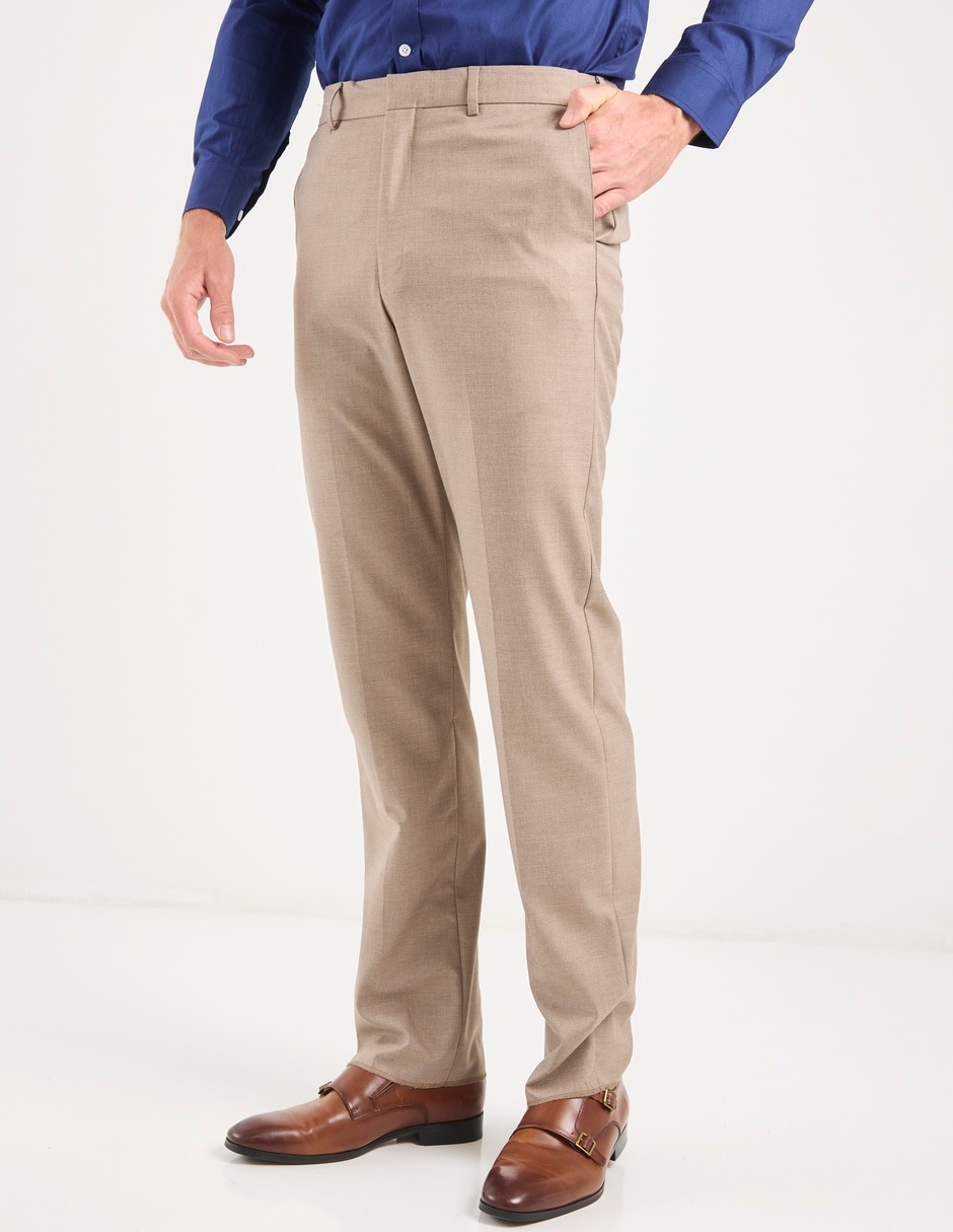 Pantalón de vestir recto para hombre 1