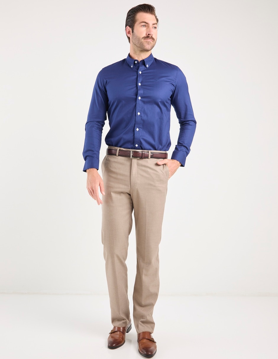 Pantalón de vestir recto para hombre 7