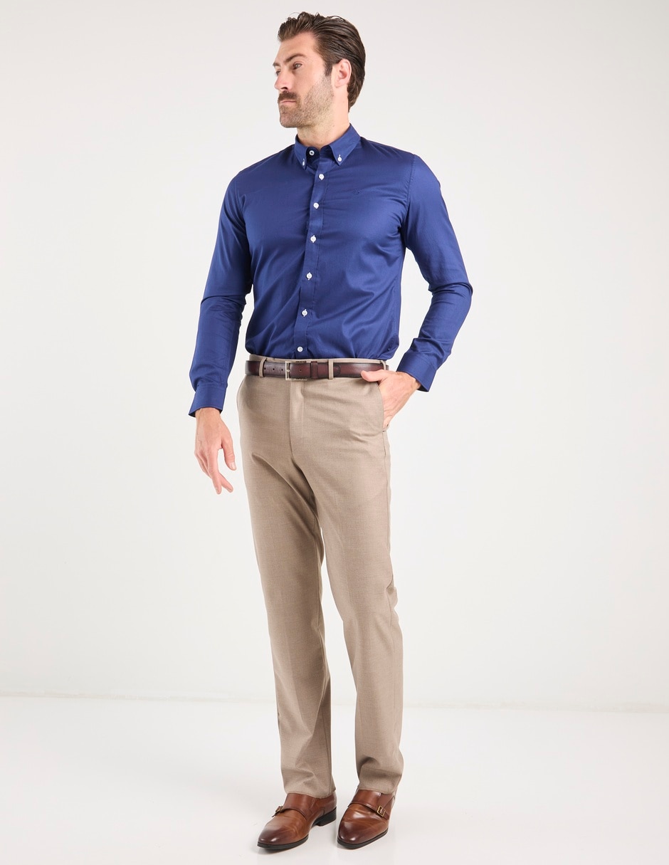 Pantalón de vestir recto para hombre 8