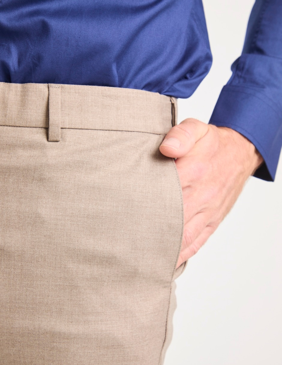 Pantalón de vestir recto para hombre 9
