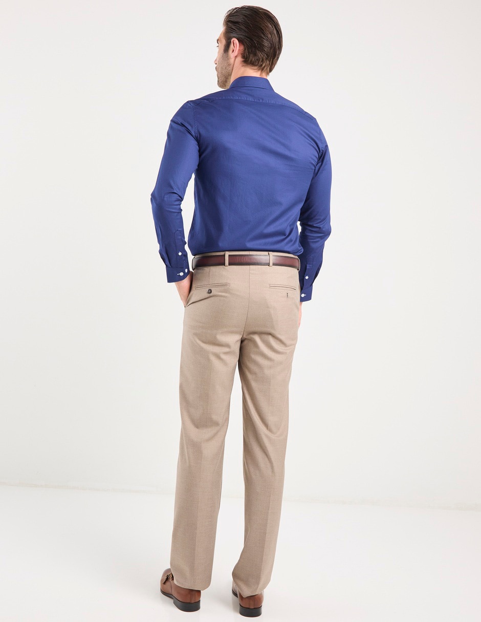 Pantalón de vestir recto para hombre 11