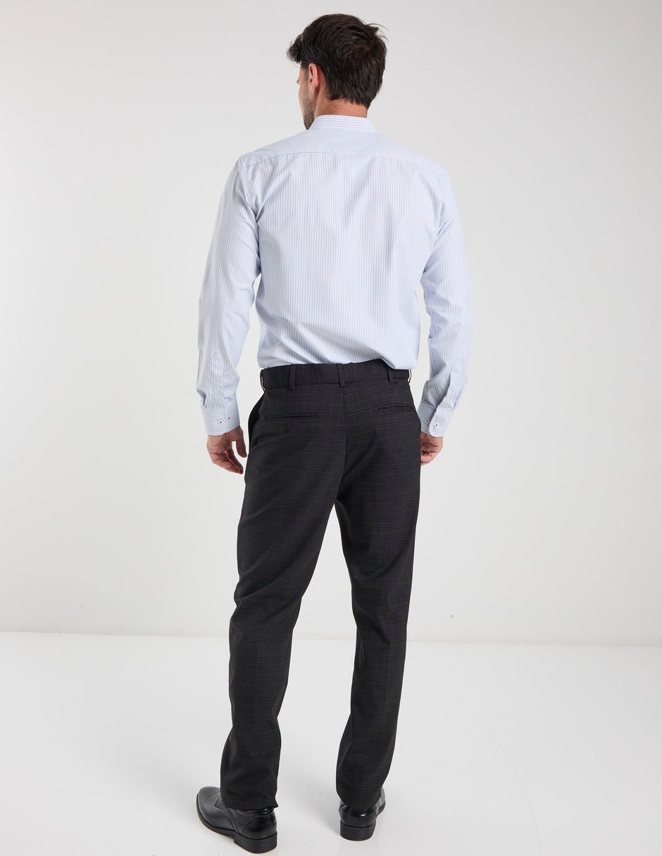 Pantalón Formal De Vestir Regular Sansabelt De Poliéster Y Viscosa Para Hombre