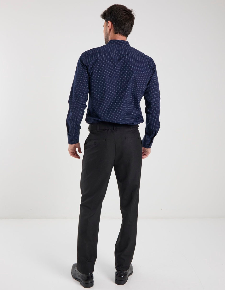 Pantalón de vestir regular para hombre 3