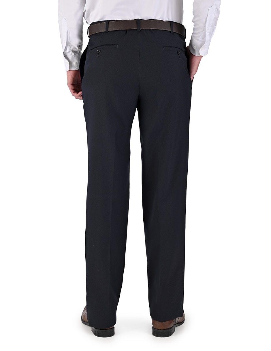 Pantalón Formal De vestir Regular de Poliéster y viscosa para hombre 3