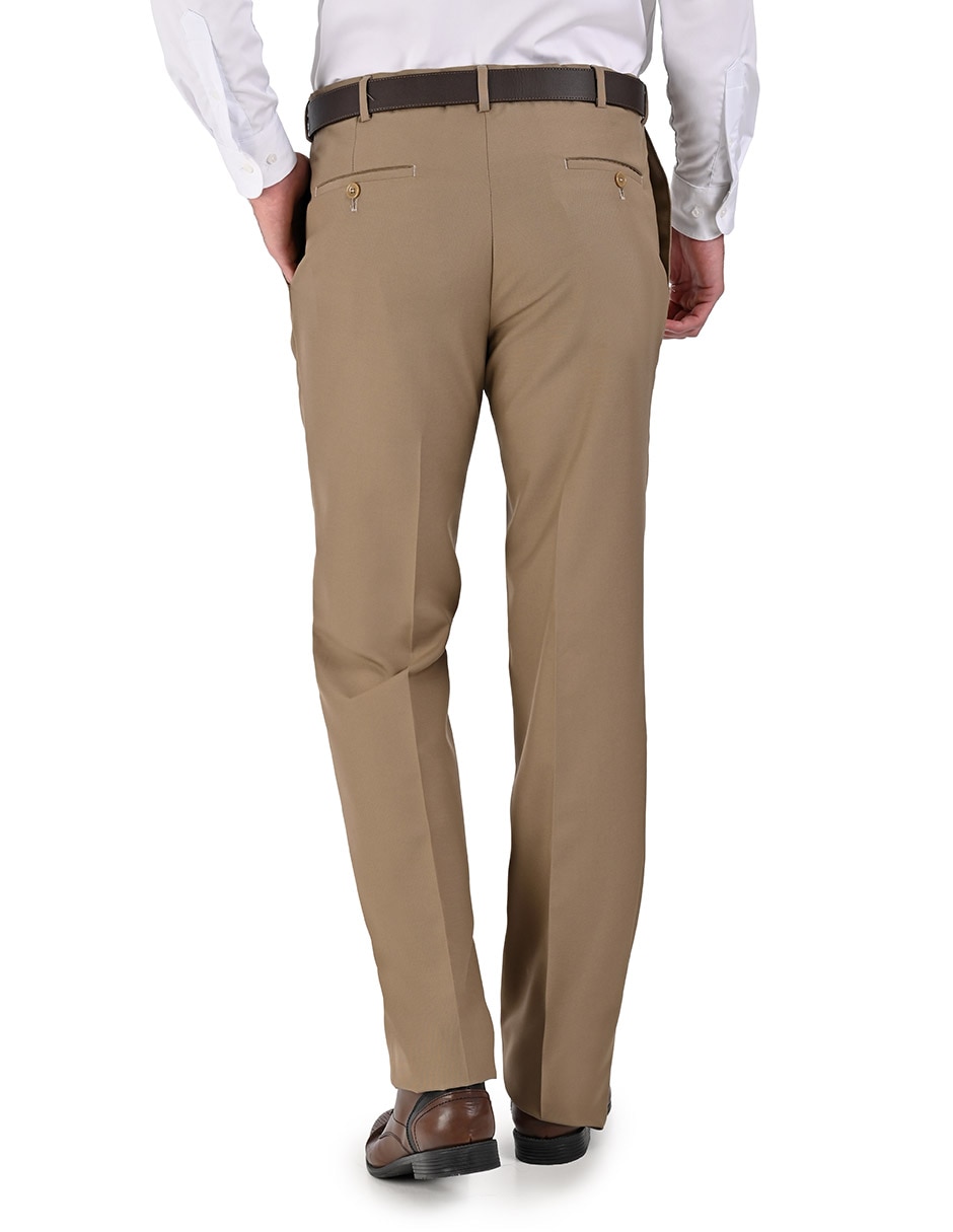Pantalón Formal De vestir Regular de Poliéster y viscosa para hombre 6